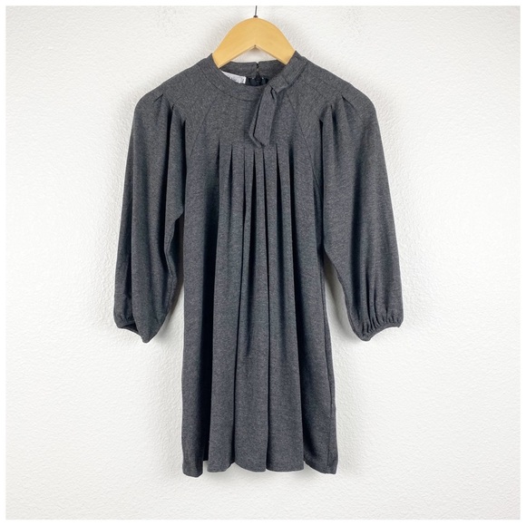 Christian Dior Kids Dark Gray Long Sleeve Dress Size 6 - Picture 1 of 10